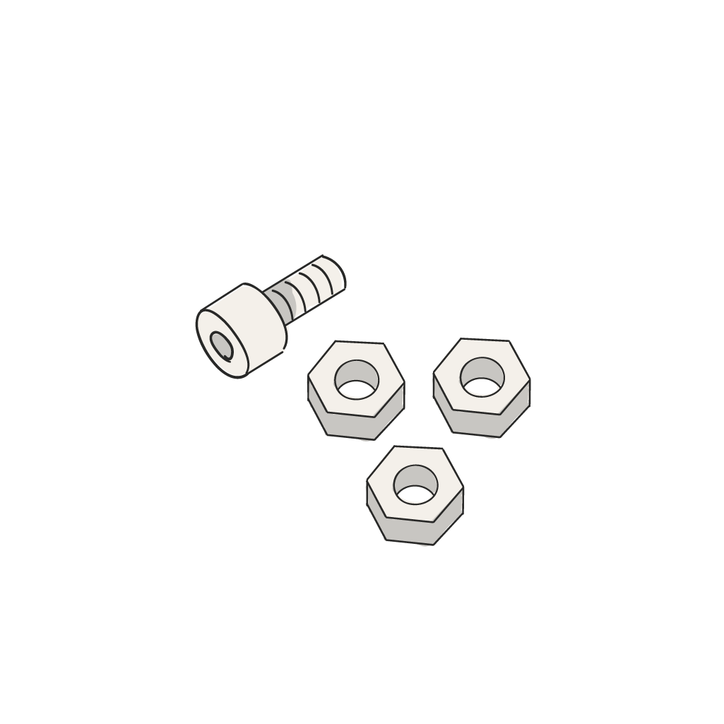 Geodesic Kaleidoscope - (Replacement Parts)