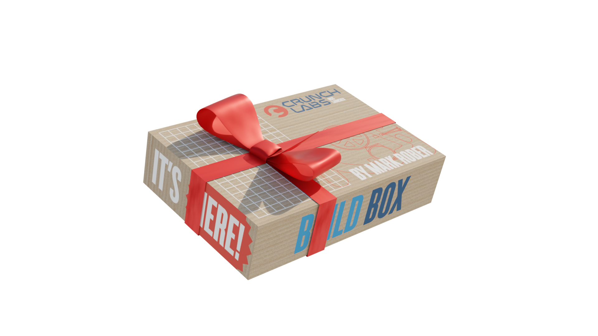 Image of a Wrapped Buiild Box Gift