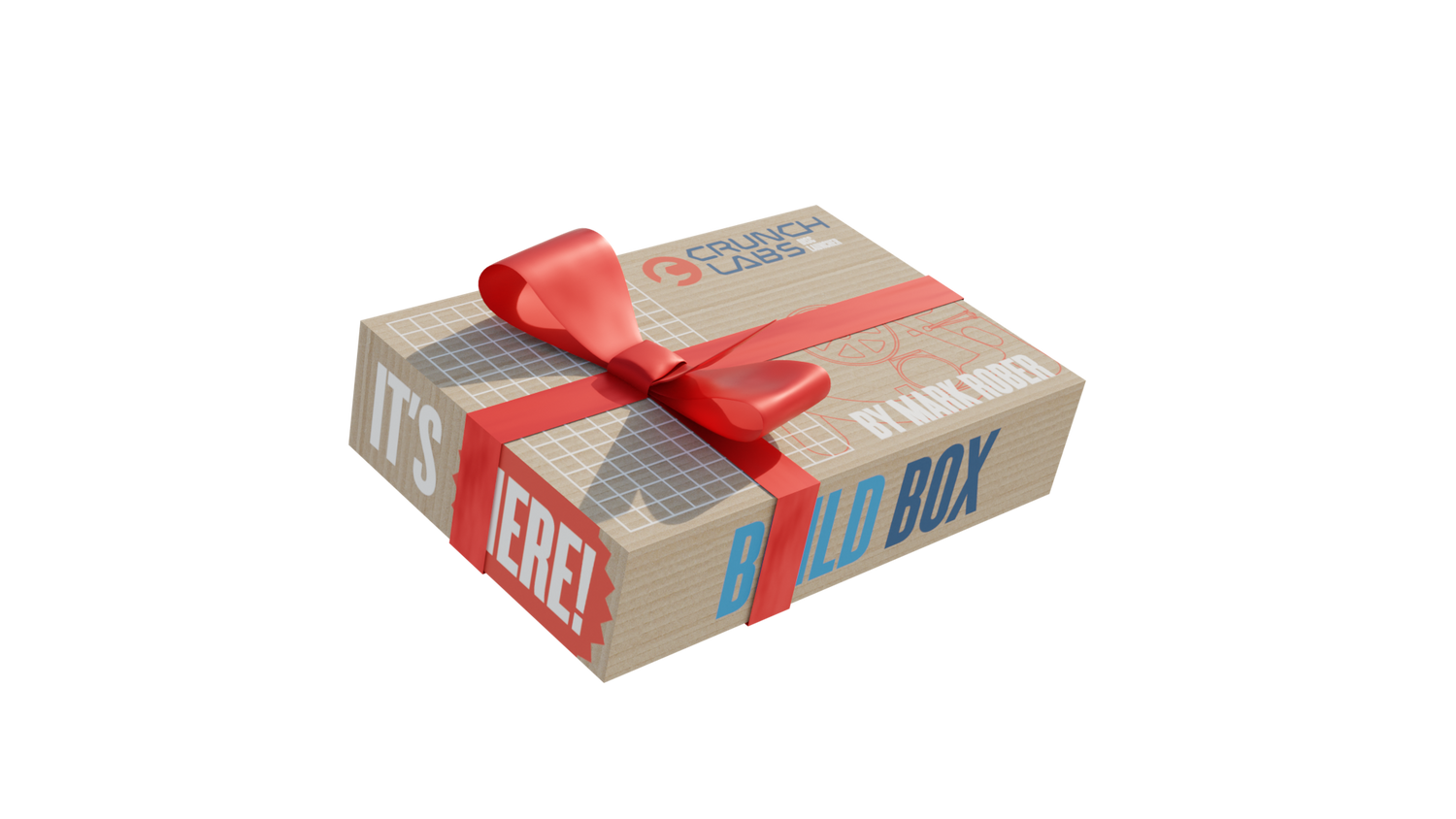 Image of a Wrapped Buiild Box Gift